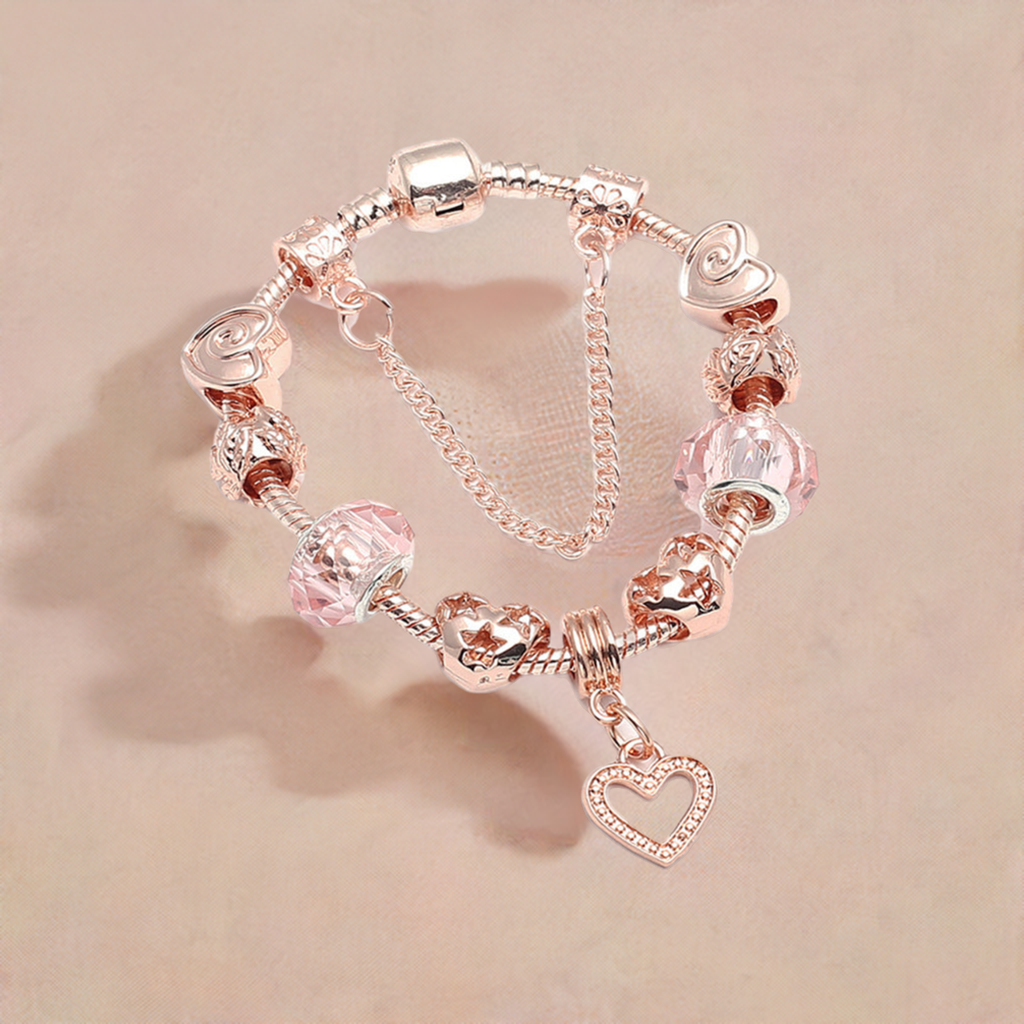 Pulsera de mujer oro rosa