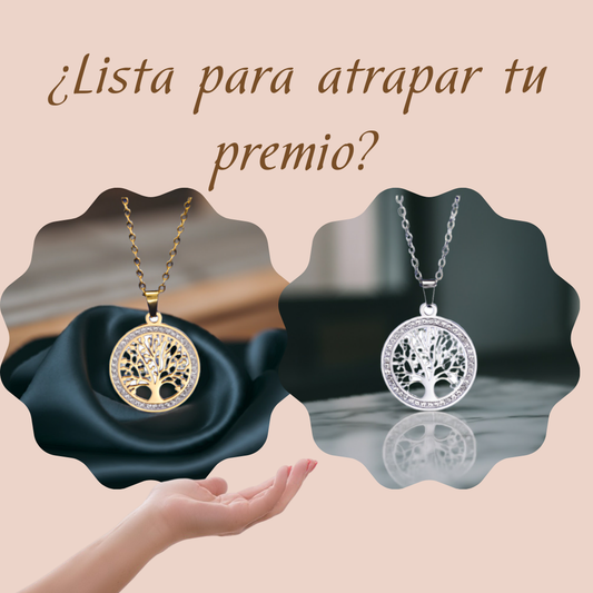🌟 Sorteo Especial Perla Dorada | Collar Árbol de la Vida Excellence |