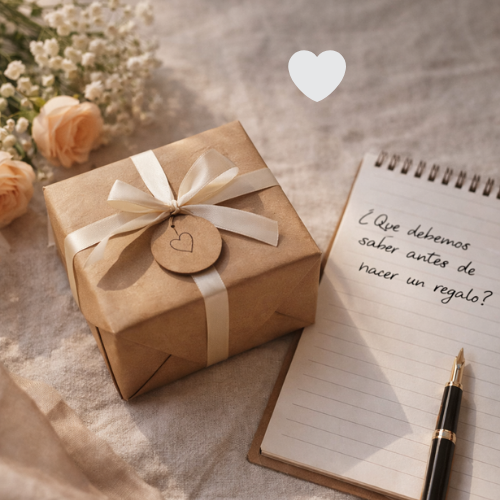 ¿Qué debemos saber antes de hacer un regalo?