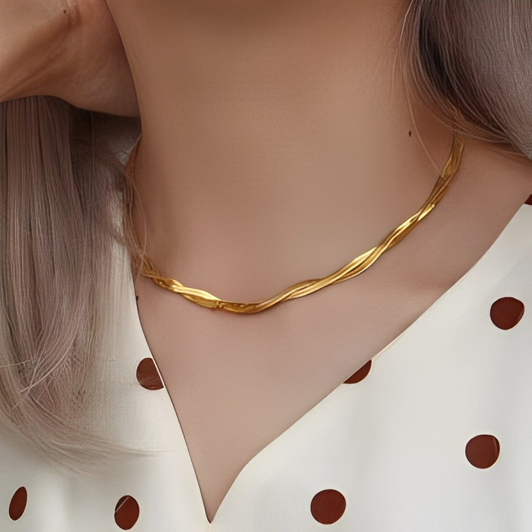 Collar de Serpiente Mujer