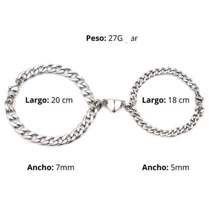 Pulsera Conexión Magnética - El Regalo Perfecto para Parejas