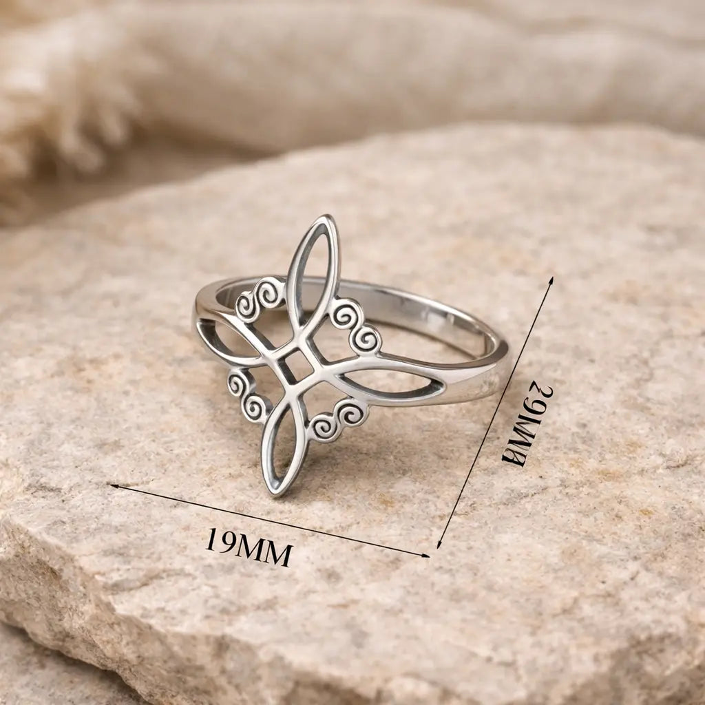 Anillo Nudo de bruja