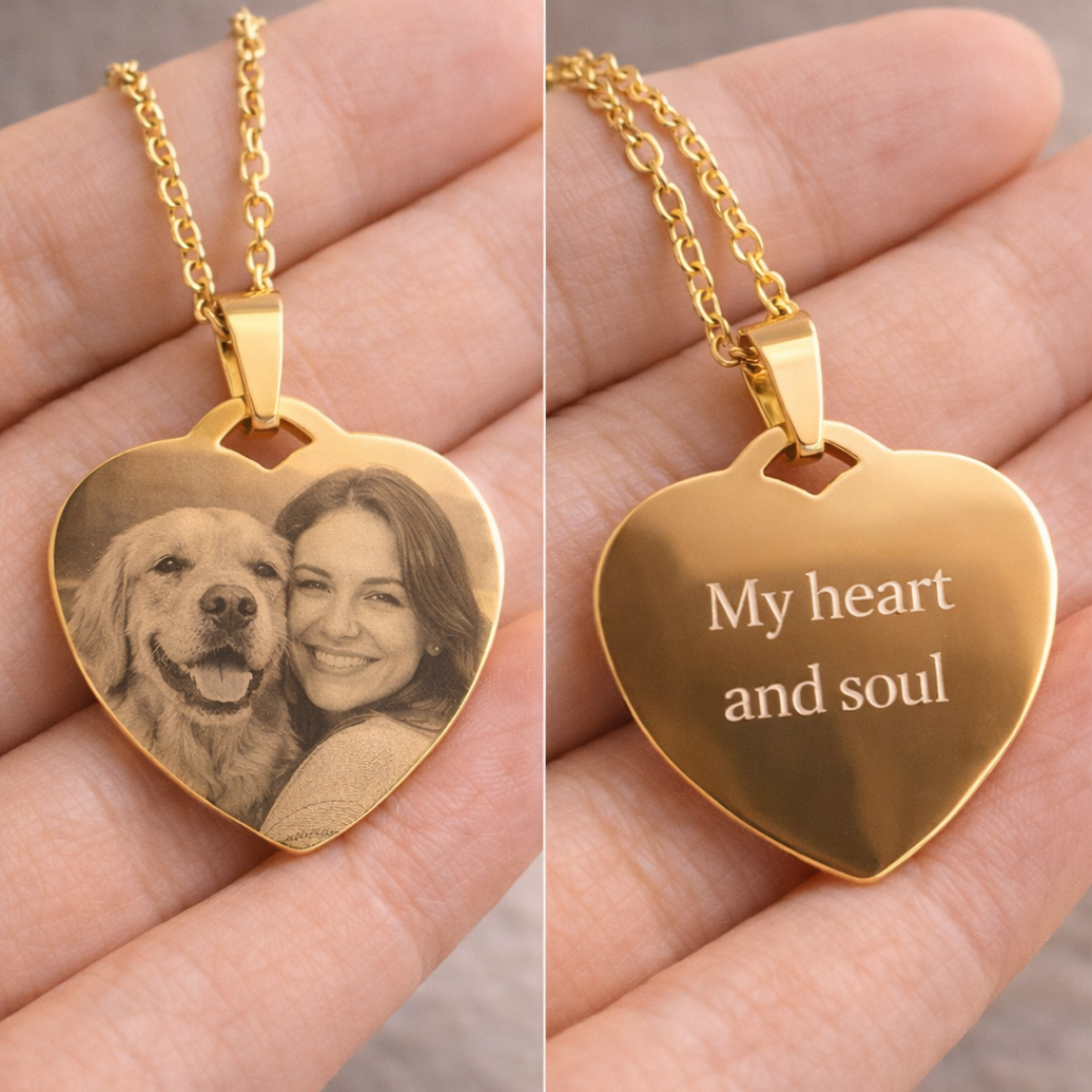 Collar Dual (Texto + Imagen)