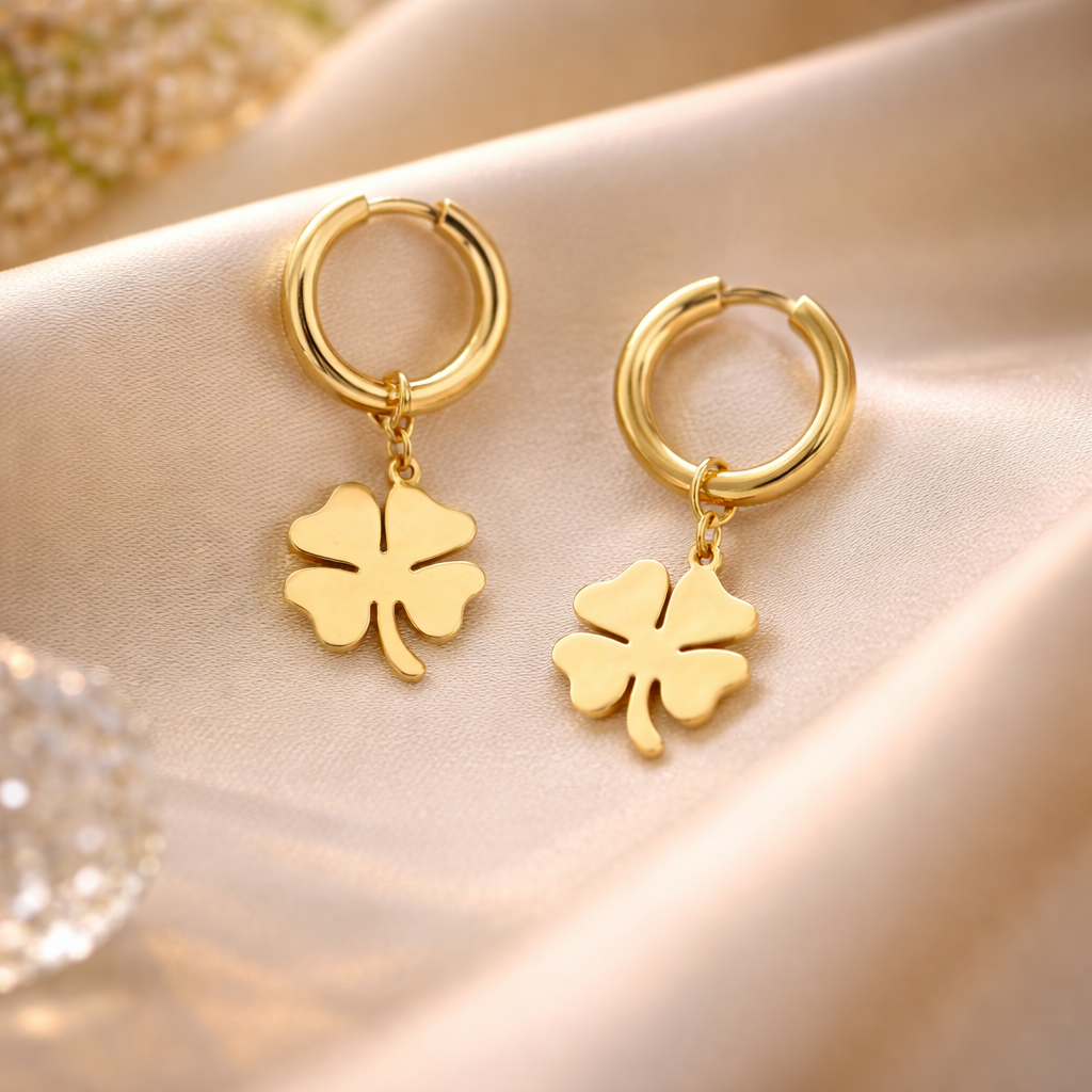 Pendientes Las hojas de las oportunidades