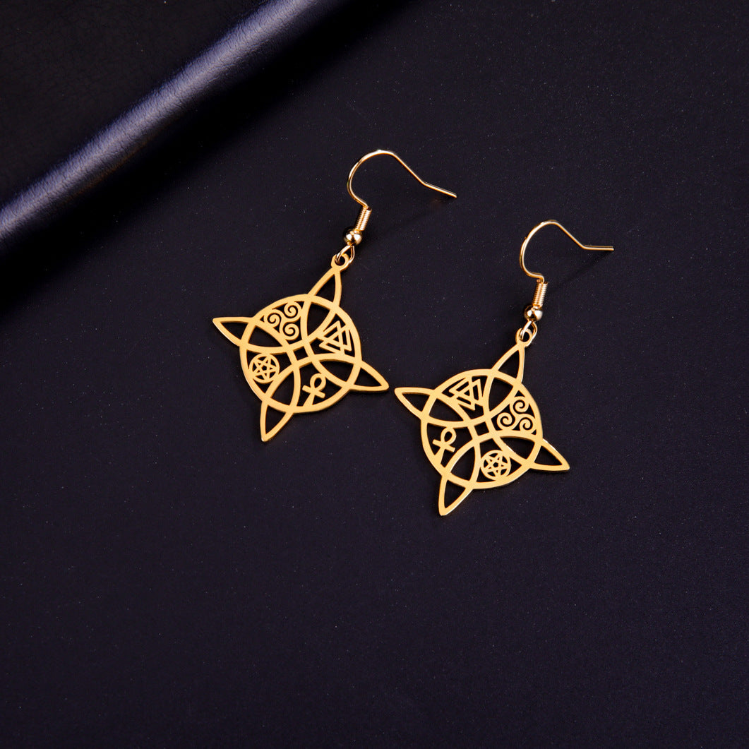 pendientes nudo bruja 3