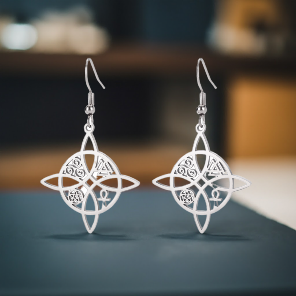 pendientes nudo bruja 4